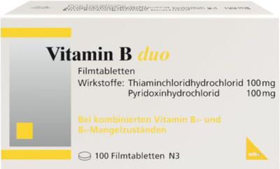 VITAMIN B DUO Filmtabletten